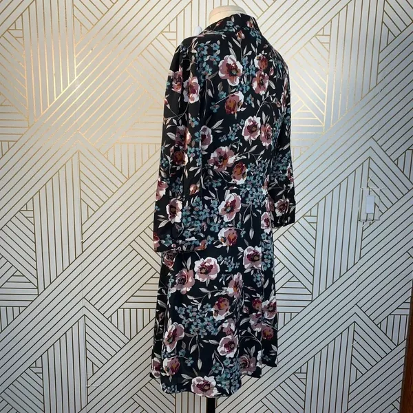 Lulus‎ Such a Beauty Black Floral Button-Up Dress - Image 7