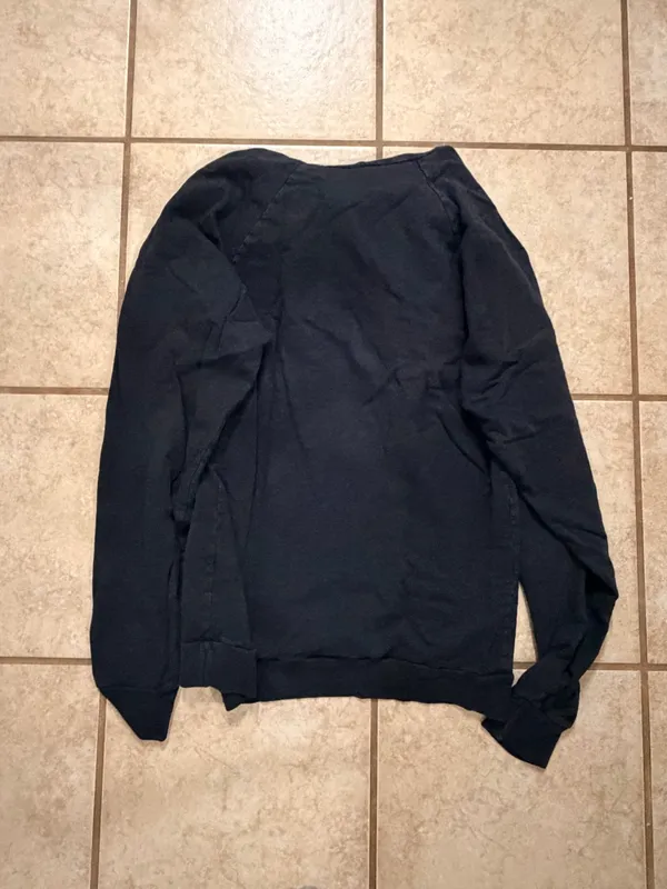 Fleece Black Pullover Hoodie - Image 3