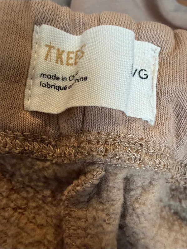 Tkees tan sweatpants - Image 6