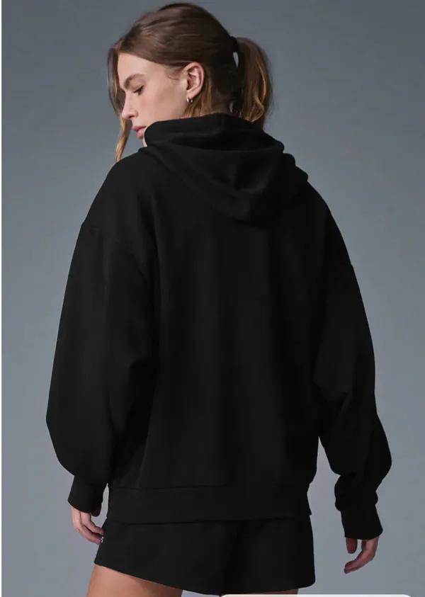 🖤✨ Accolade Full Zip Hoodie Black – Medium - Image 2