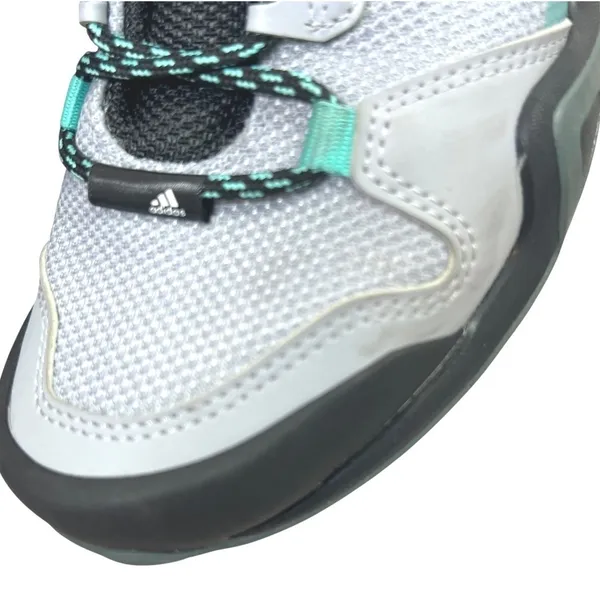 Adidas Terrex AX3 Trail Hiking Shoes FX4690‎ Gray Mint Women's US 6 - Image 8