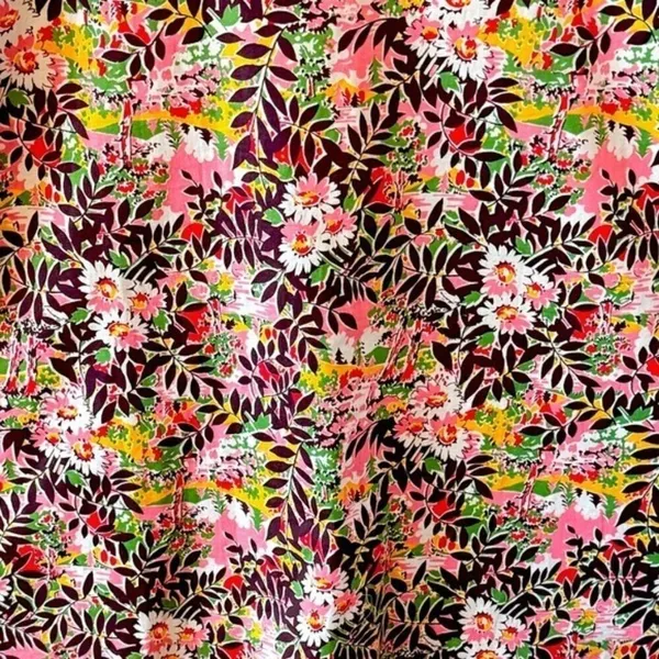 APRIL CORNELL Sleeveless V-Neck Floral Dress Size M - Image 7
