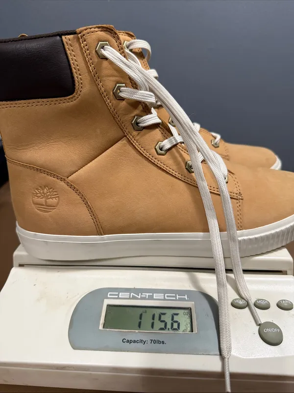Timberland Women's size 10 Skyla Bay Boots Wheat Nubuck A2C3S new without box - Image 10