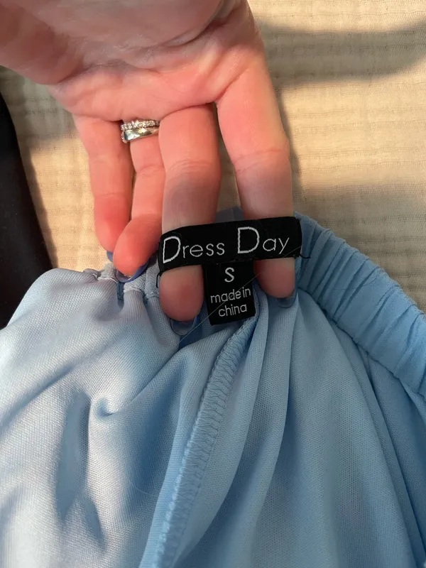 Dress Day Maxi Dress Blue - Image 4