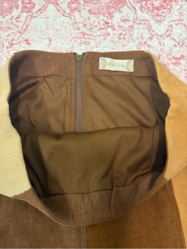 Altar’d State Skirt - Brown Multi - Image 3
