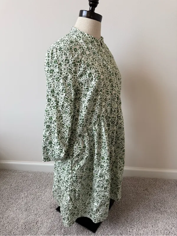 Tuckernuck Meadow Ditsy Royal Shirt Dress - Image 5