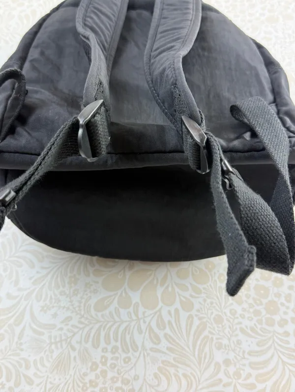 Kipling Black Challenger Mid-Size Nylon Backpack - Image 4