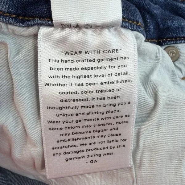 Good American 14 32 Good Legs‎ Skinny Jeans In Indigo Blue High Rise Stretch - Image 10