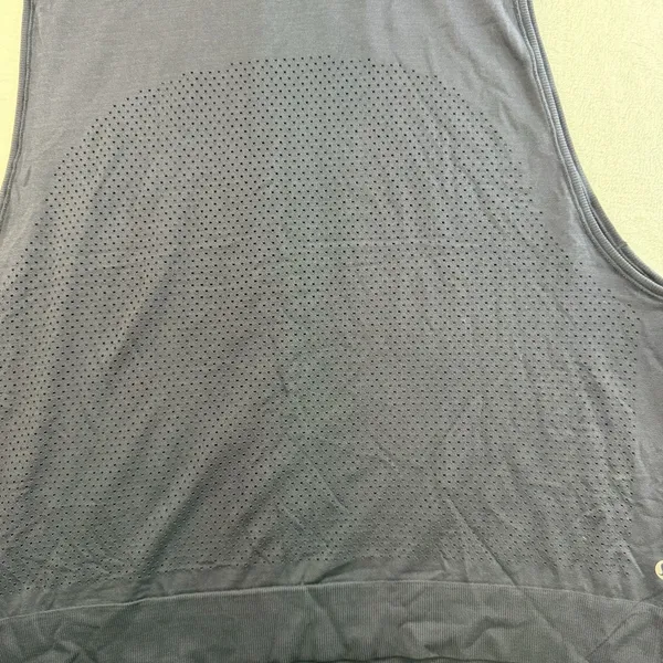 Lululemon Sz 12 Breeze By Muscle Tank Top II Midnight Navy Blue Relaxed Seamless - Image 5