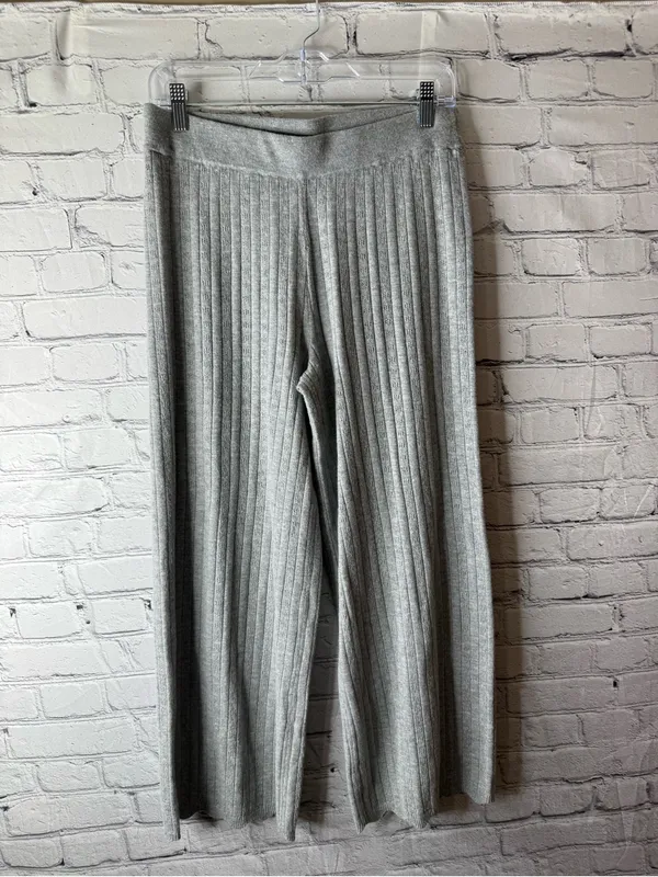 Magnolia Ribbed Knit Sleeveless Sweater Top and Wide-Leg Pants Set m/L - Image 8