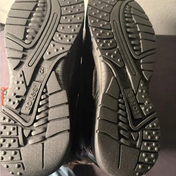 totes Black Quilted Winter Boots with Faux Fur - Image 6