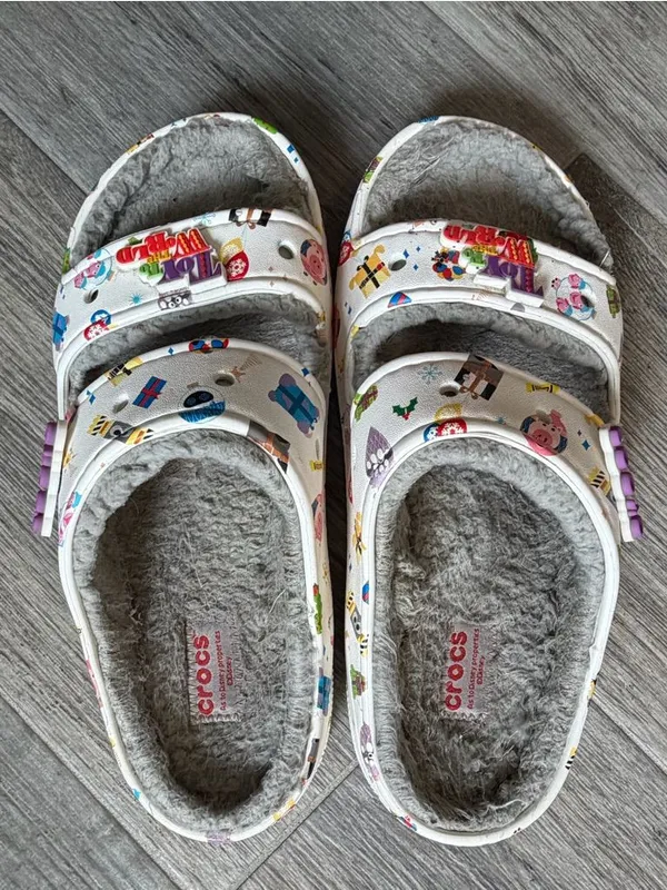 Crocs Disney Pixar Toy to the World Toy Story Slides Cozy Classic Adult W9 M7 - Image 3