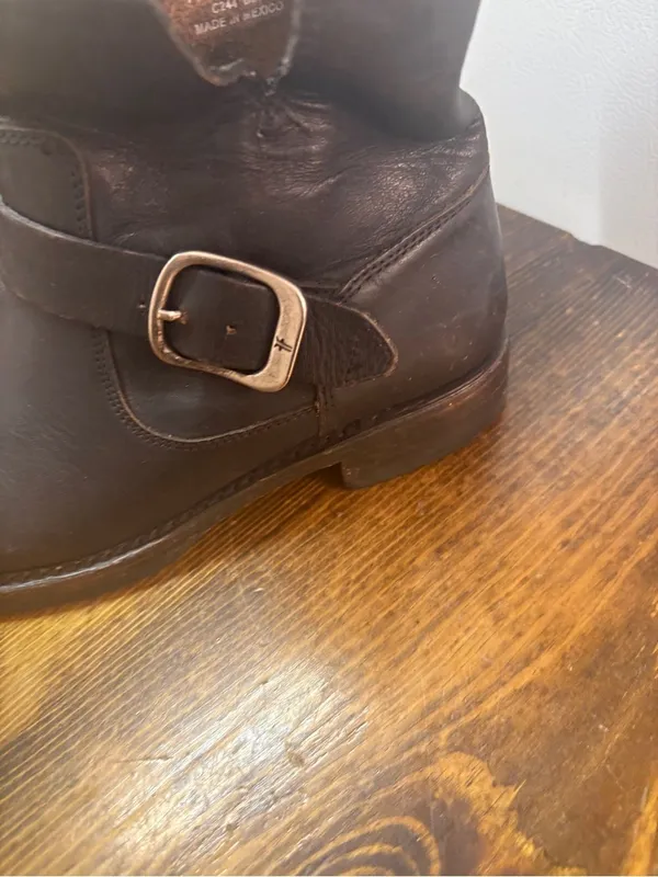 Frye Black Veronica Boots Size women 7‎ - Image 7