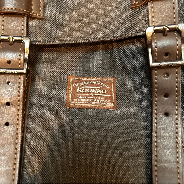 KAUKKO School Travel backpack Gray - Image 5