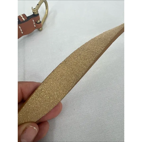 Sperry Gold shimmer belt - Image 4