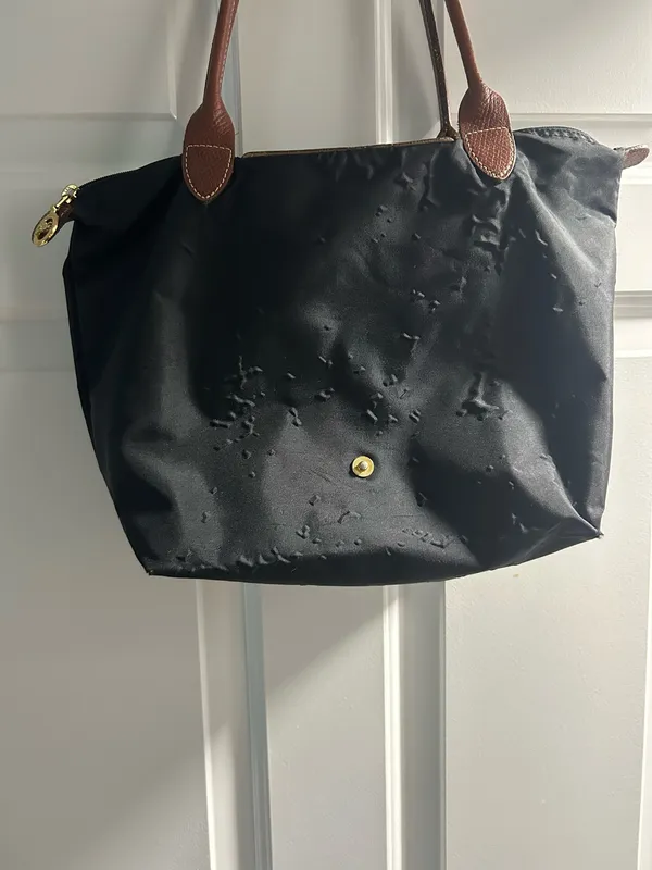 Longchamp Le Pliage Tote Medium Bag Black - Image 3