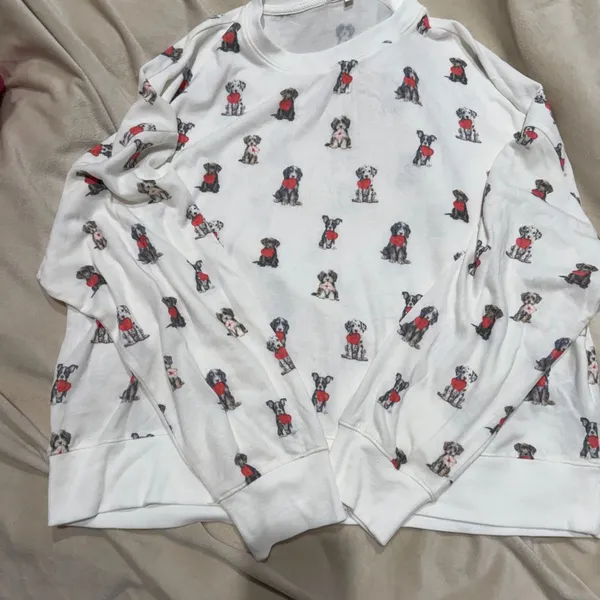 Z supply puppy love sweater size large - Image 2