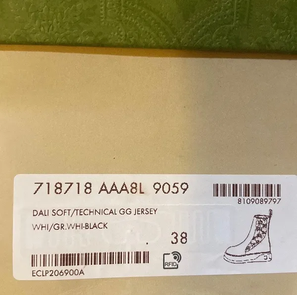 GG Supreme Panelled Chelsea Boots Size 38 - Image 7