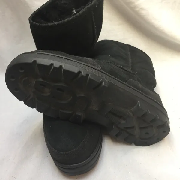 Mini UGG Black Boots Size: 5 - Image 6