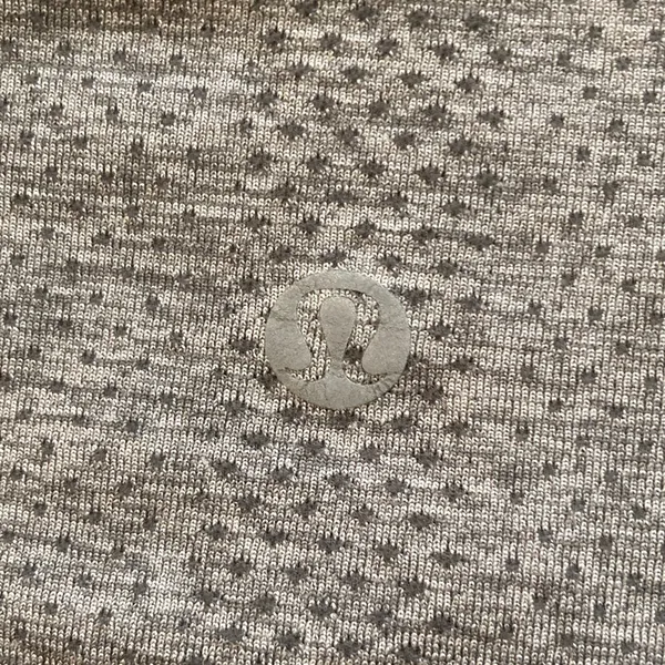 Lululemon Swiftly Tech Short Sleeve 2.0 Crew Shirt Size 6 Slate White EUC - Image 6