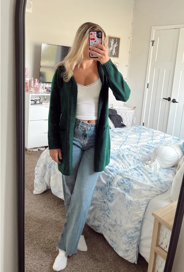 TJ Maxx Cardigan Sweater With Pockets - Image 2