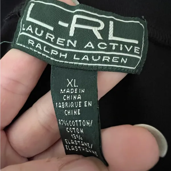 Ralph Lauren Active LRL Wide Leg Pull-on Stretch Pants Womens Sz XL Crop Yoga - Image 5