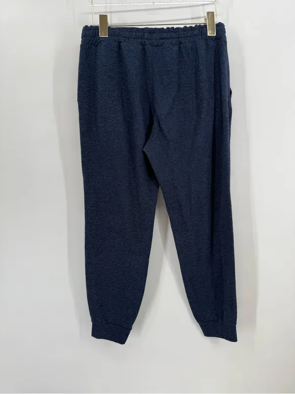Vuori navy blue performance joggers size small - Image 4