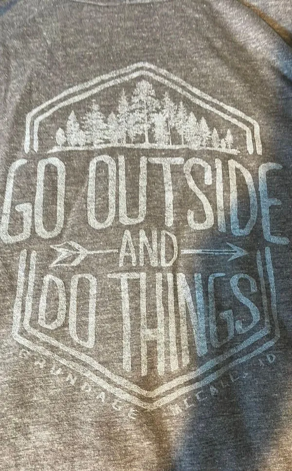 Outdoorsy Long Sleeve Gray - Image 2