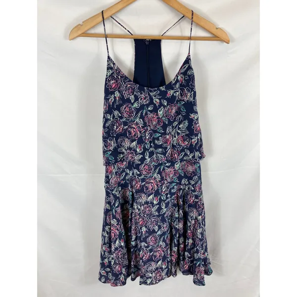 Joie silk nanon floral print dress size XS - Image 4