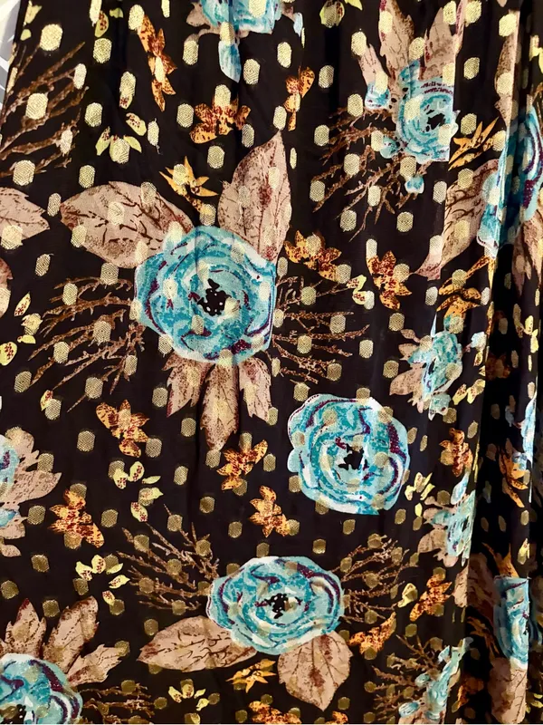 NWT Natural Life | Alice Metallic Maxi Dress, Small - Image 5
