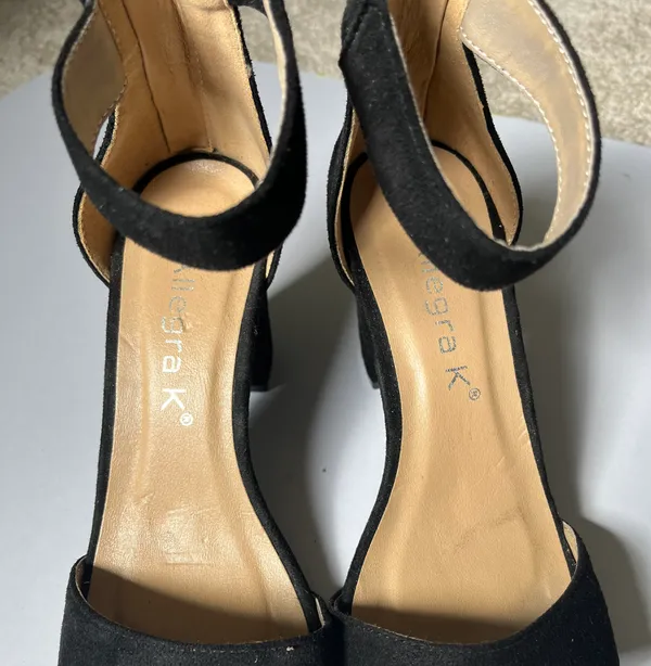 Black Suede Heels - Image 5