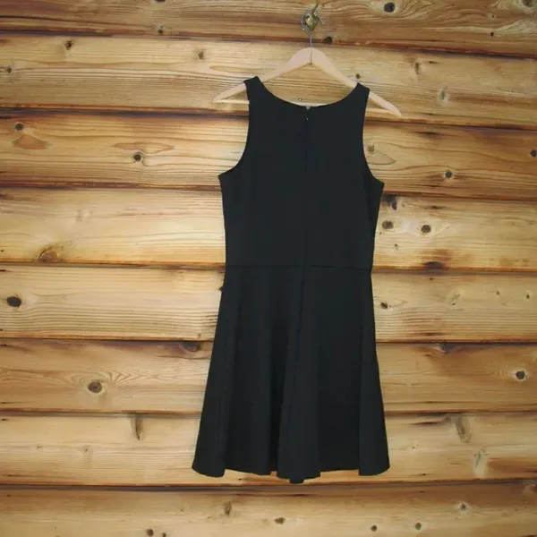 Amanda Uprichard Black Ponte Knit Dress - Image 4