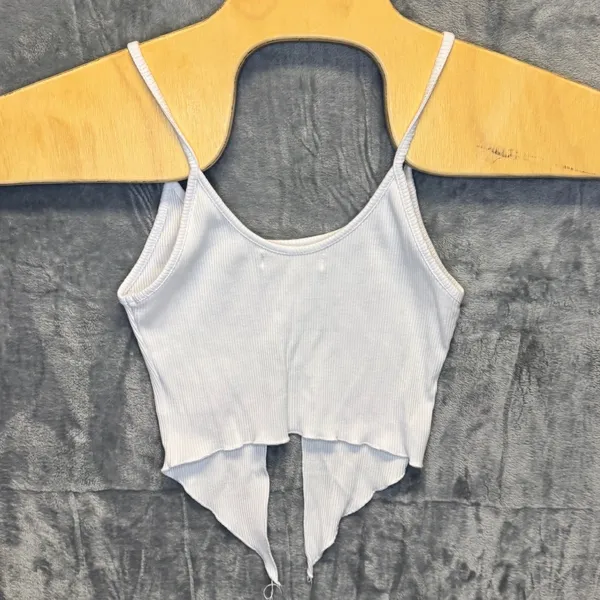 2276 | Urban Outfitters Crusada Flyaway Cami Top White S Y2K Coquette Romantic - Image 3