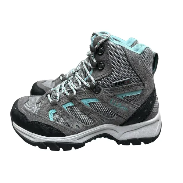 LL Bean Womens TEK 2.5 Hiking Trail Walking Boots Outdoors Shoes Blue Sz US 6‎ M - Image 3