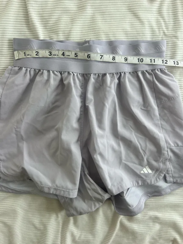 Adidas Lavender Running Shorts - Image 6
