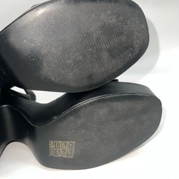 MOTF Black Platform Heels Size 9 - Image 8
