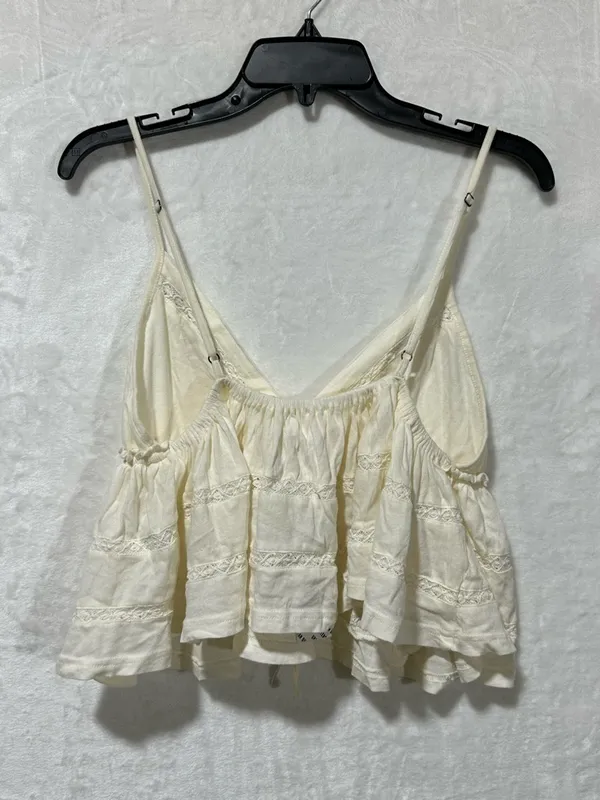Urban Outfitters Kimchi Blue Nia BabyDoll Top size Medium color Ivory NWT - Image 9