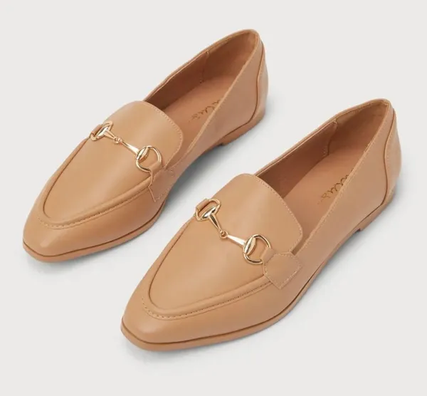 Lulus Nude Loafers - Image 3
