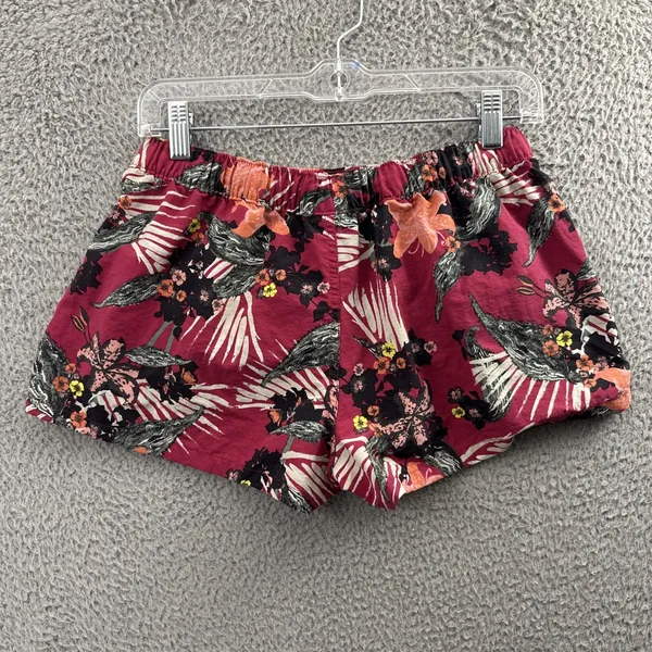 Patagonia Barley Baggies Shorts 2.5" Floral Athletic Outdoor Nylon Women's Small - Image 3