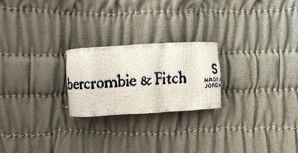 Abercrombie & Fitch Sage Green Shorts Small - Image 4