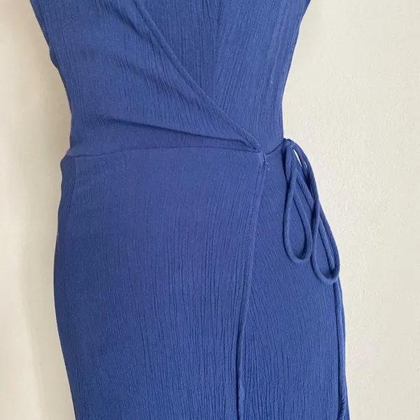 Lulus sz S‎ Cap sleeve wrap maxi summer dress - Image 4