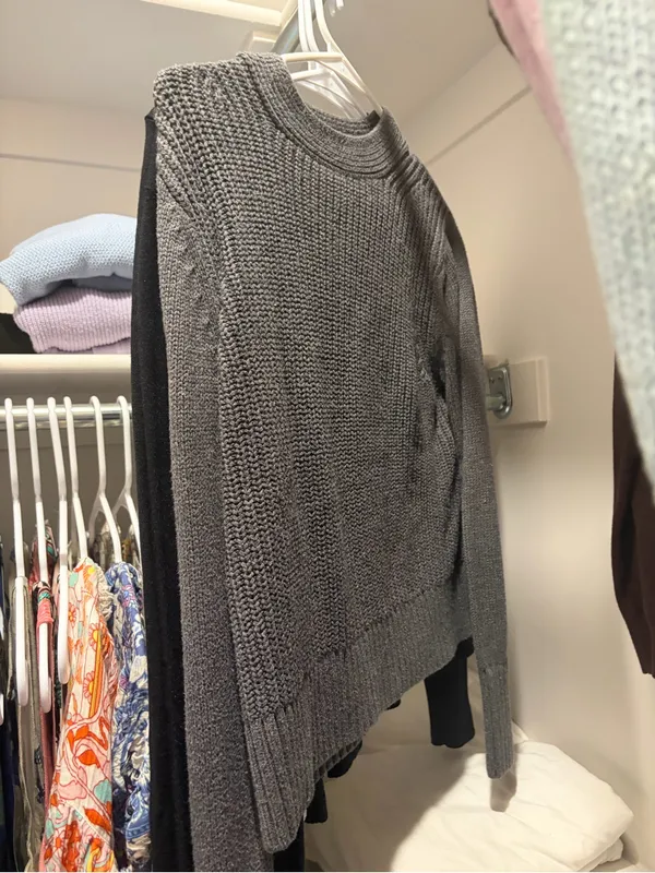 J Crew Grey Sweater - Image 2