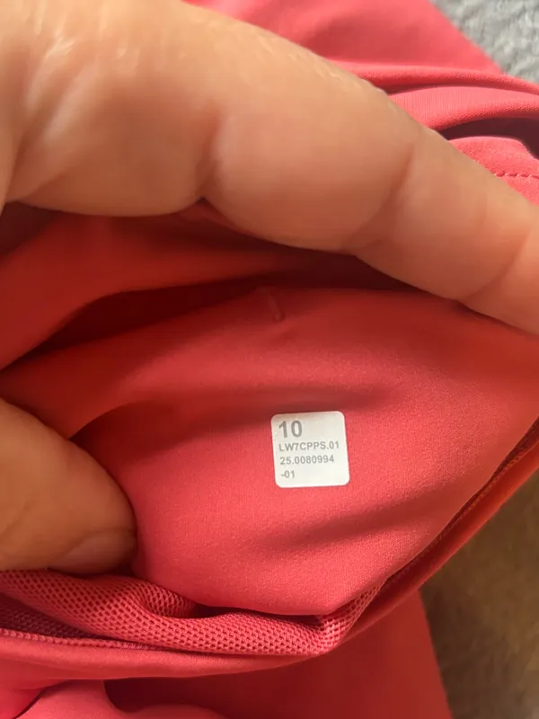 Lululemon Fast and Free High-Rise Short 6" *5 Pocket Desert Red Size 10 - Image 4