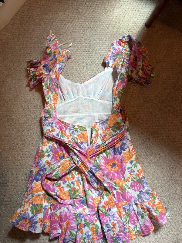 Hello Molly Mini Dress Floral - Image 3
