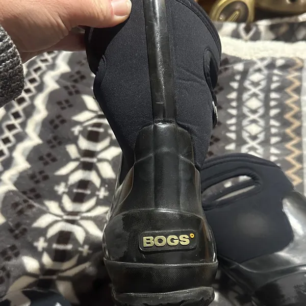 Bogs Black Neoprene Winter Boots Size 6.5 - Image 5
