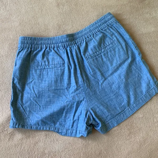 J Crew Chambray Tie Shorts | xs - Image 2
