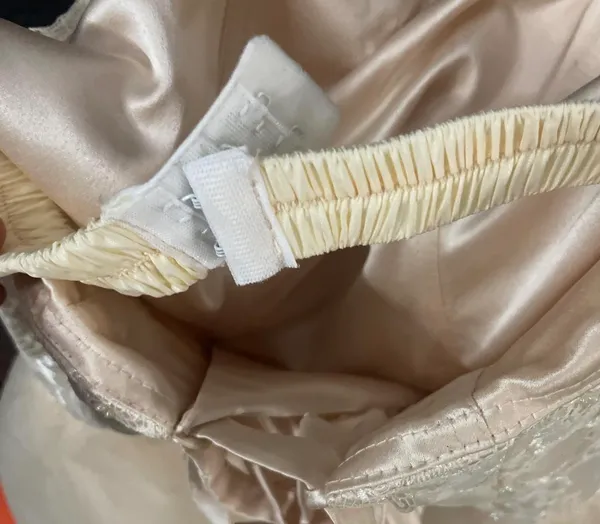 tulle mini dress Tan Size 2 - Image 3