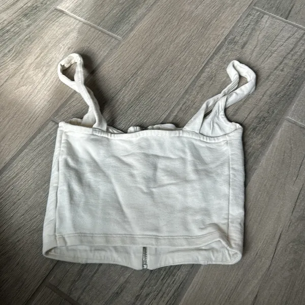 Zara zipper front tank top - Image 3