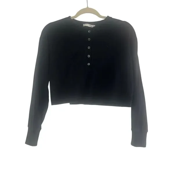 ✨Aritzia Wilfred Free Mavis Black Sz XS T-Shirt✨ - Image 3