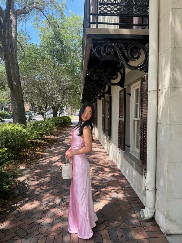 Peppermayo Pink Wedding Guest Dress - Image 3